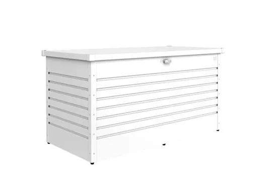 Coffre de jardin blanc