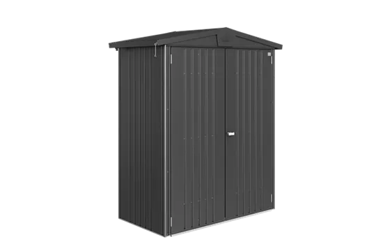 Gerätehaus Europa dunkelgrau-metallic